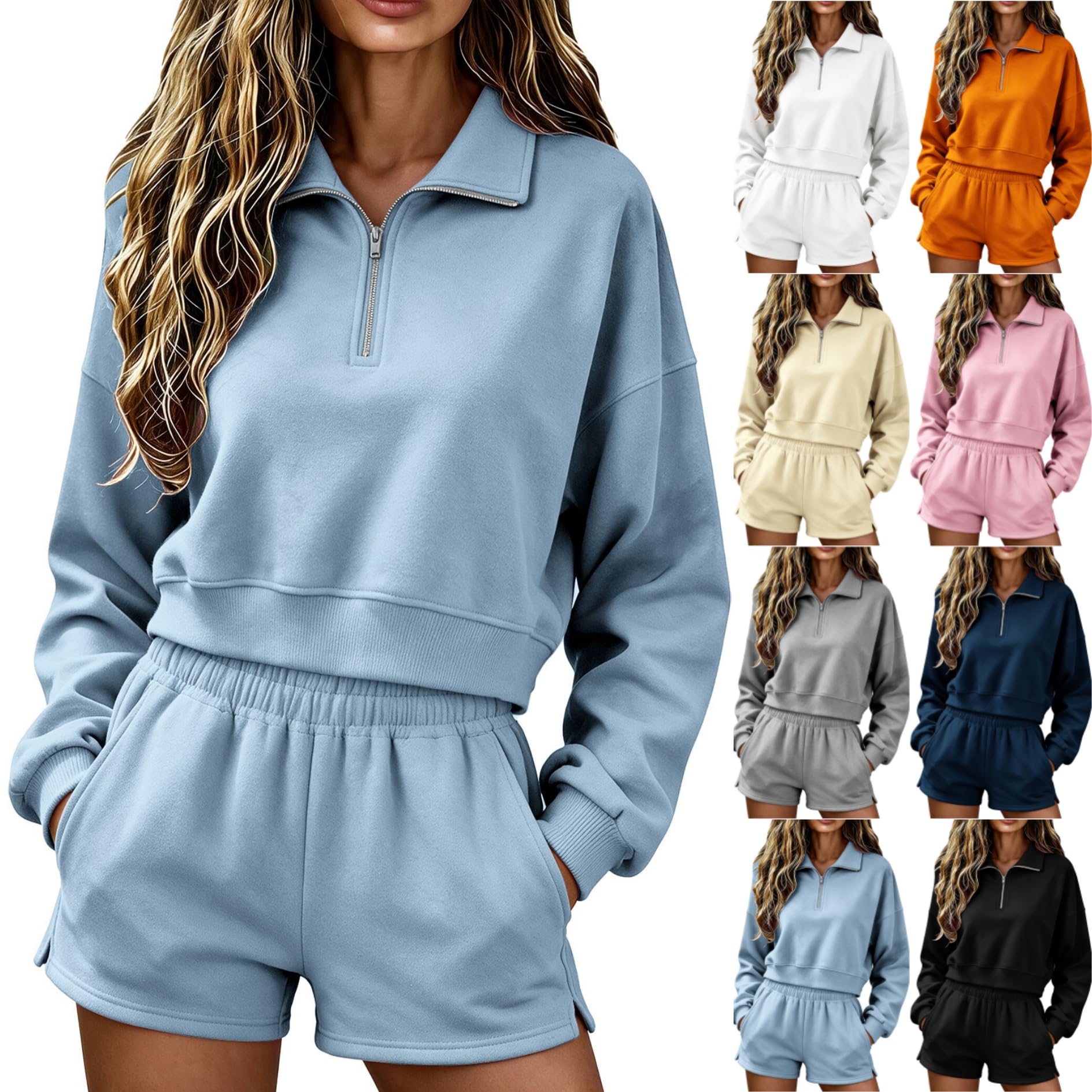 Plus Size Sports Wear Women Cotton Two Piece Walking Leisure Tracksuit