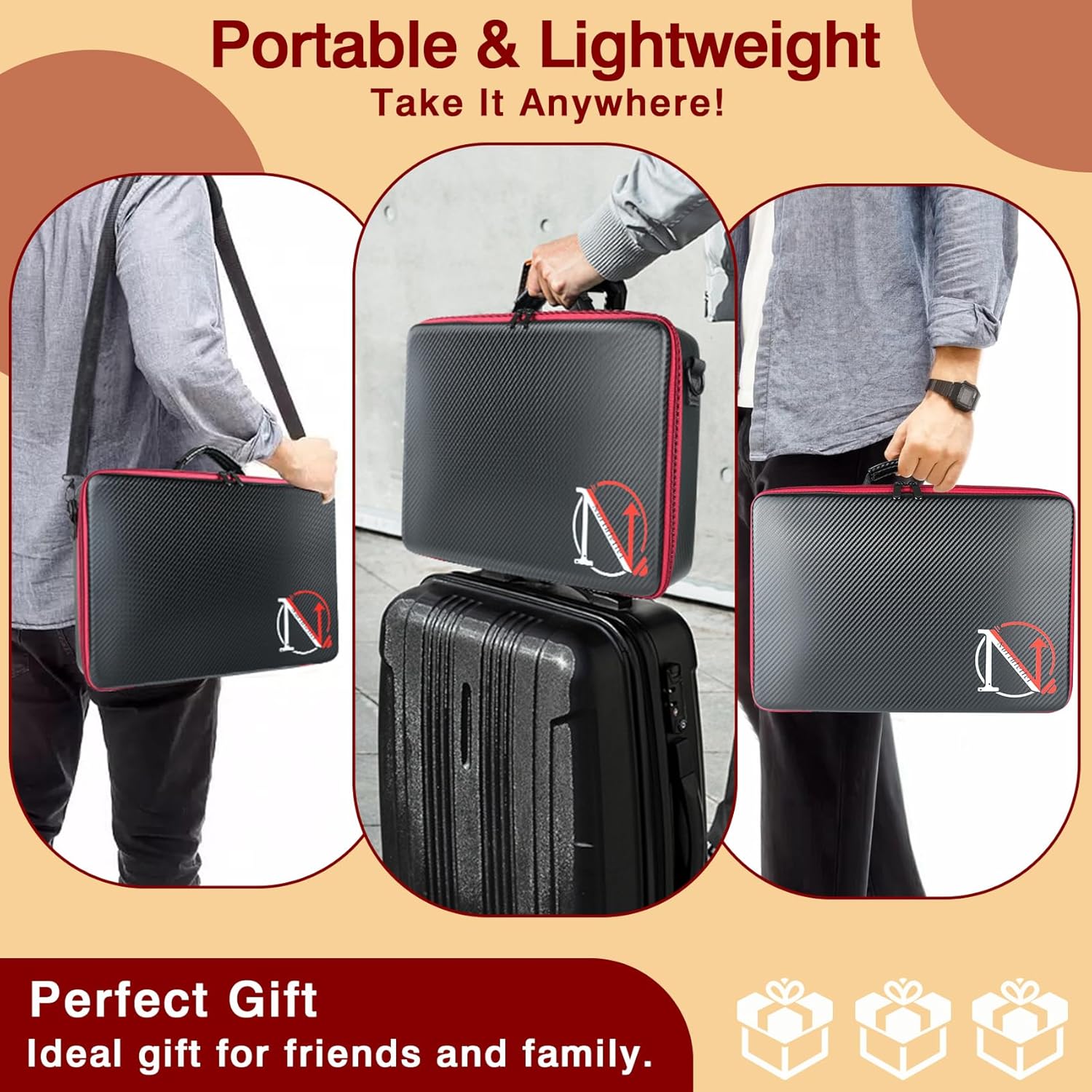 プールボールケース、パッド入りビリヤードキャリーバッグ、ハンドルとショルダーストラップ付き、ビリヤードアクセサリーストレージバッグ、