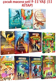 Çocuk Macera Seti (9-11 Yaş) - 11 Kitap: Ateşten K