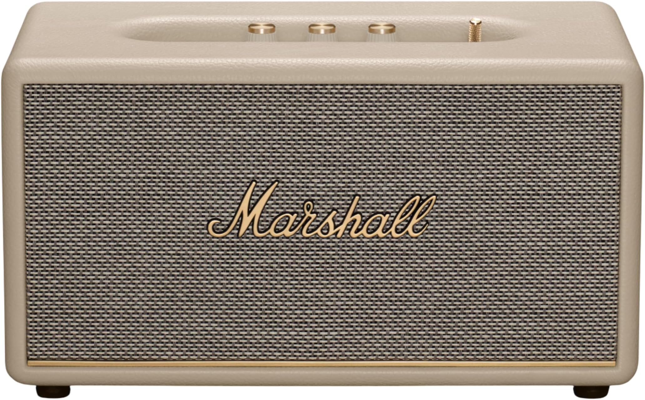 Stanmore III 50W Premium Home Wireless Speaker with Bluetooth 5.2 and Multiple Inputs - Enjoy signature Marshall sound - Cream, Wi-Fi