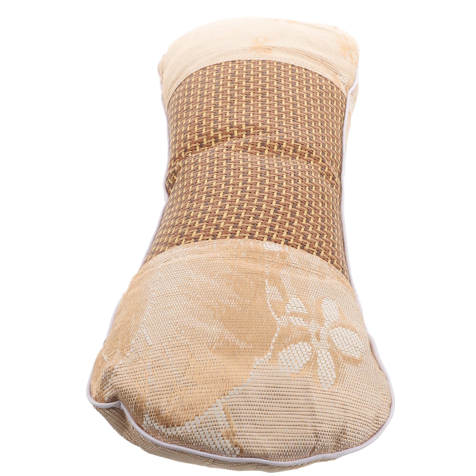 Ipetboom Cuscino Cervicale a Rullo in Seta Ghiacciata Estivo, Supporto Ergonomico per Collo e Lombare, Rivestimento Sfoderabile Lavabile per Ufficio, Viaggio e Auto, Cuscino