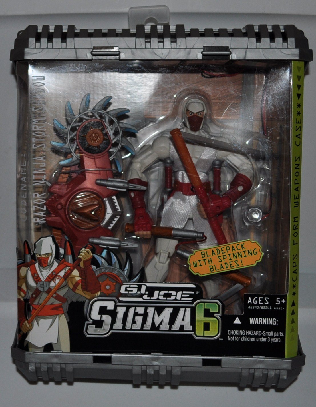 G.I. Joe Sigma 6 rasoir Ninja Storm Shadow 20,3 cm Action Figure for Sale in Channelview, TX