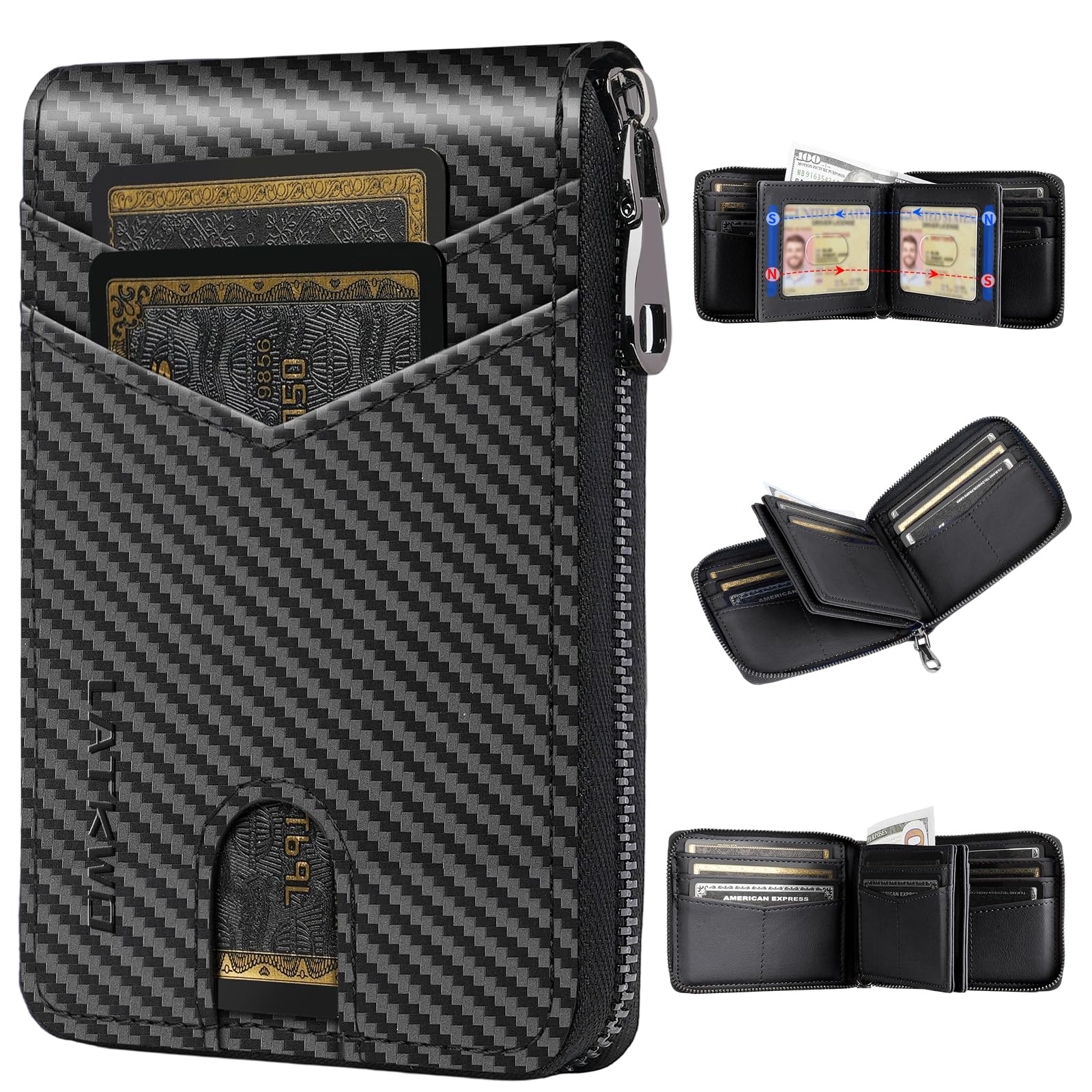 Latkwo Large RFID Wallet