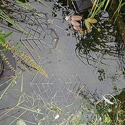 VELDA STOP REFLECTOR BALL FLOATING HERON SCARER EYE CAT BIRD POND FISH PROTECTOR