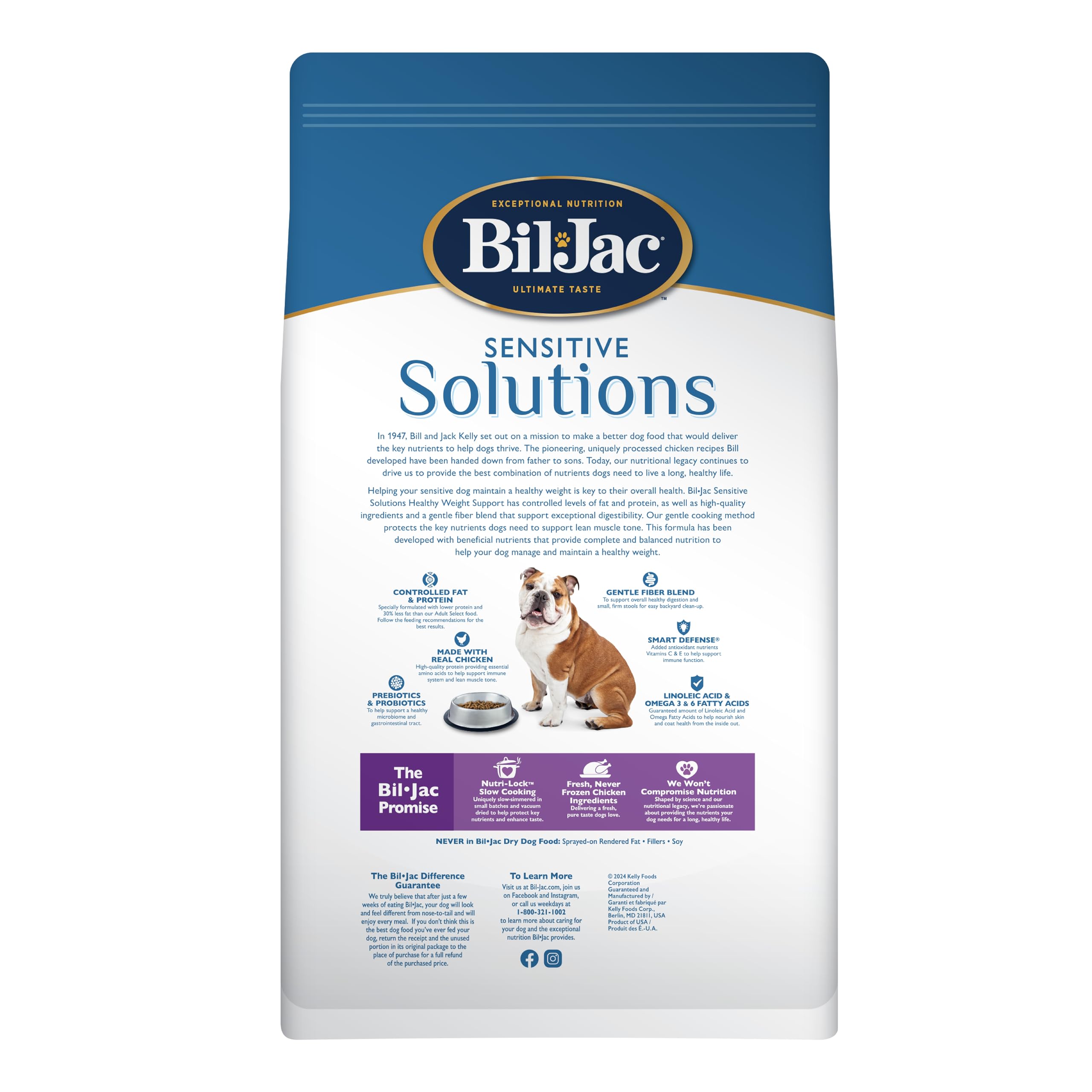 Bil-Jac Reduced Fat - 6 Lb : Amazon.sg: Pet Supplies
