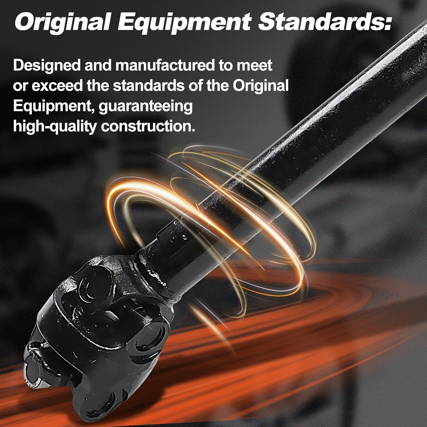 53008427 Front Complete Drive Shaft Prop Shaft Driveshaft Assembly Compatible with Jeep Grand Cherokee 1993 1994 1995 V8 5.2L, 4WD Automatic Transmission, Replace OE 53008427, 938-100, 65-9773