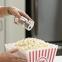 Vista 2 de Salt and Pepper Shakers Set with Adjustable Pour Holes by CHEFVANTAGE - Stainless Steel