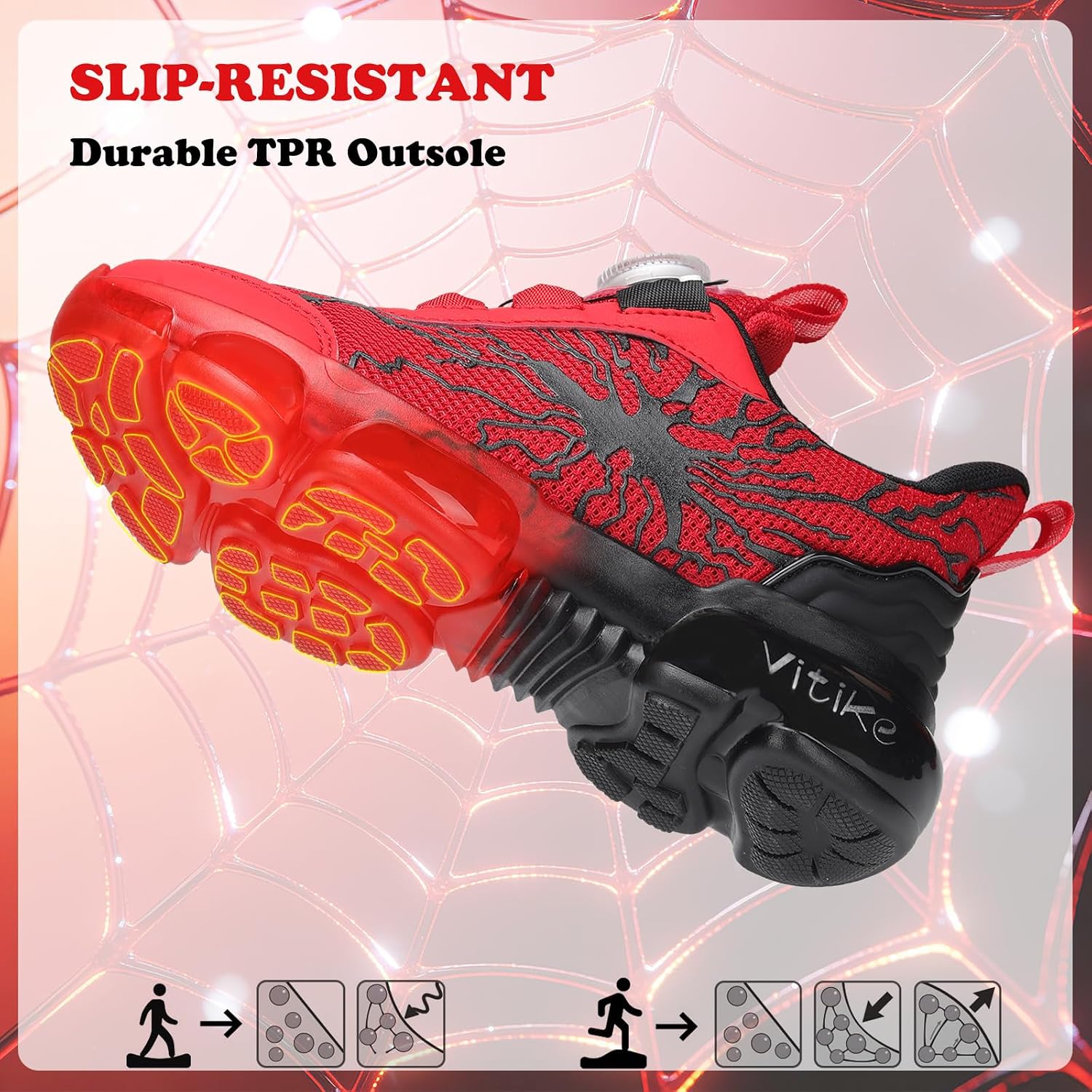Kids Sneakers Boys Girls Running Tennis Shoes Athletic Sports Casual