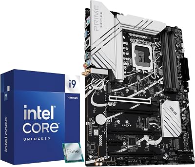 Micro Center CPU Motherboard Combo -14900K 14th Gen 24-Cores LGA 1700 Desktop Processor with Z790 MAX Gaming WIFI7 ATX Motherboard