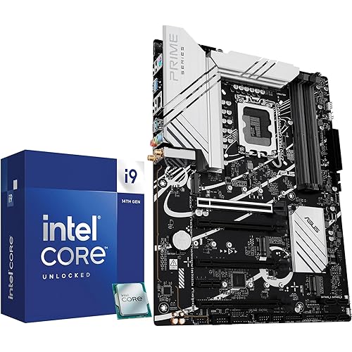 Micro Center CPU Motherboard Combo -14900K 14th Gen 24-Cores LGA 1700 Desktop Processor with Z790 MAX Gaming WIFI7 ATX Motherboard
