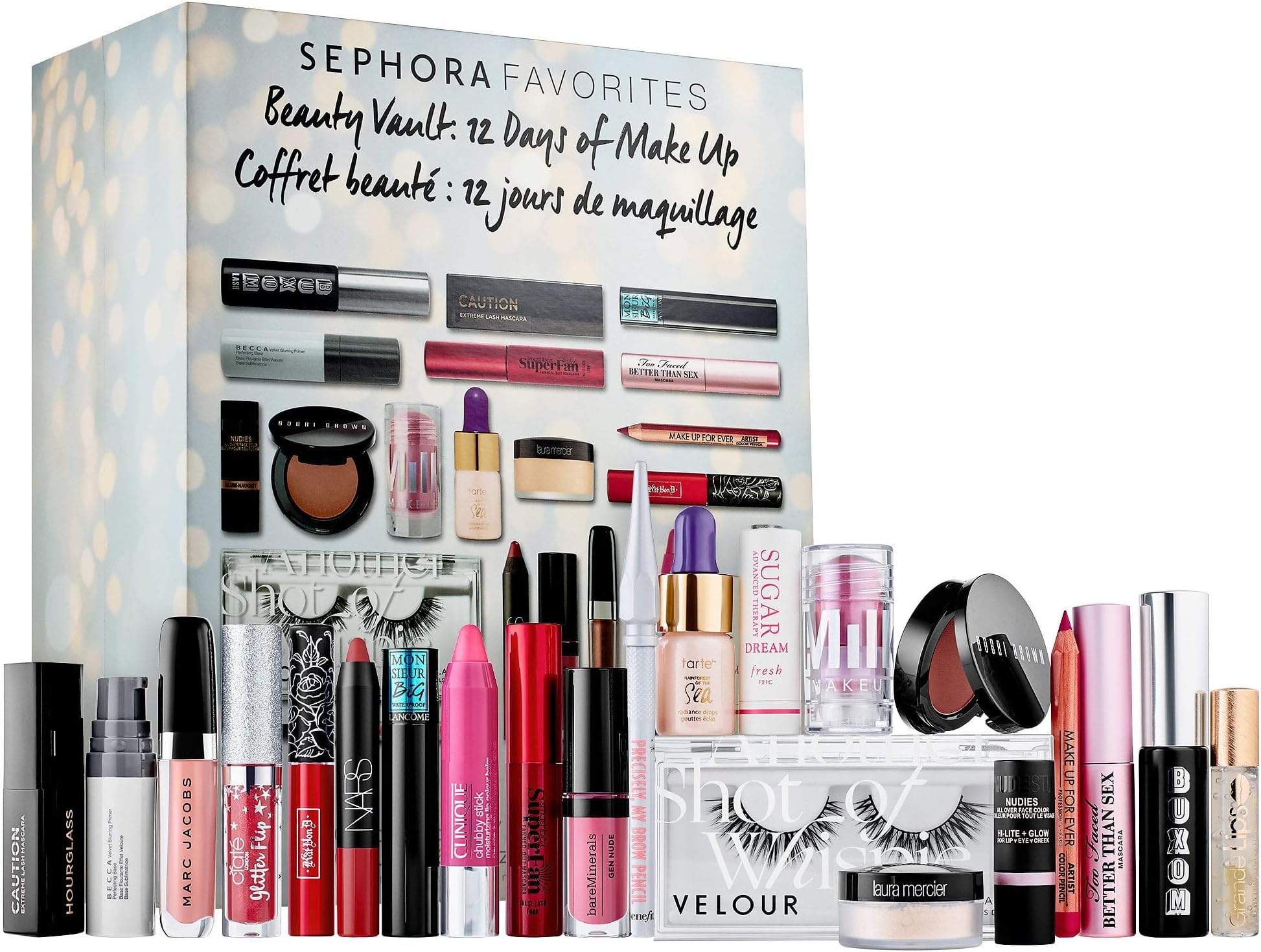 Sephora Favorites Beauty Vault: 12 Days of Makeup - 22 Piece Set