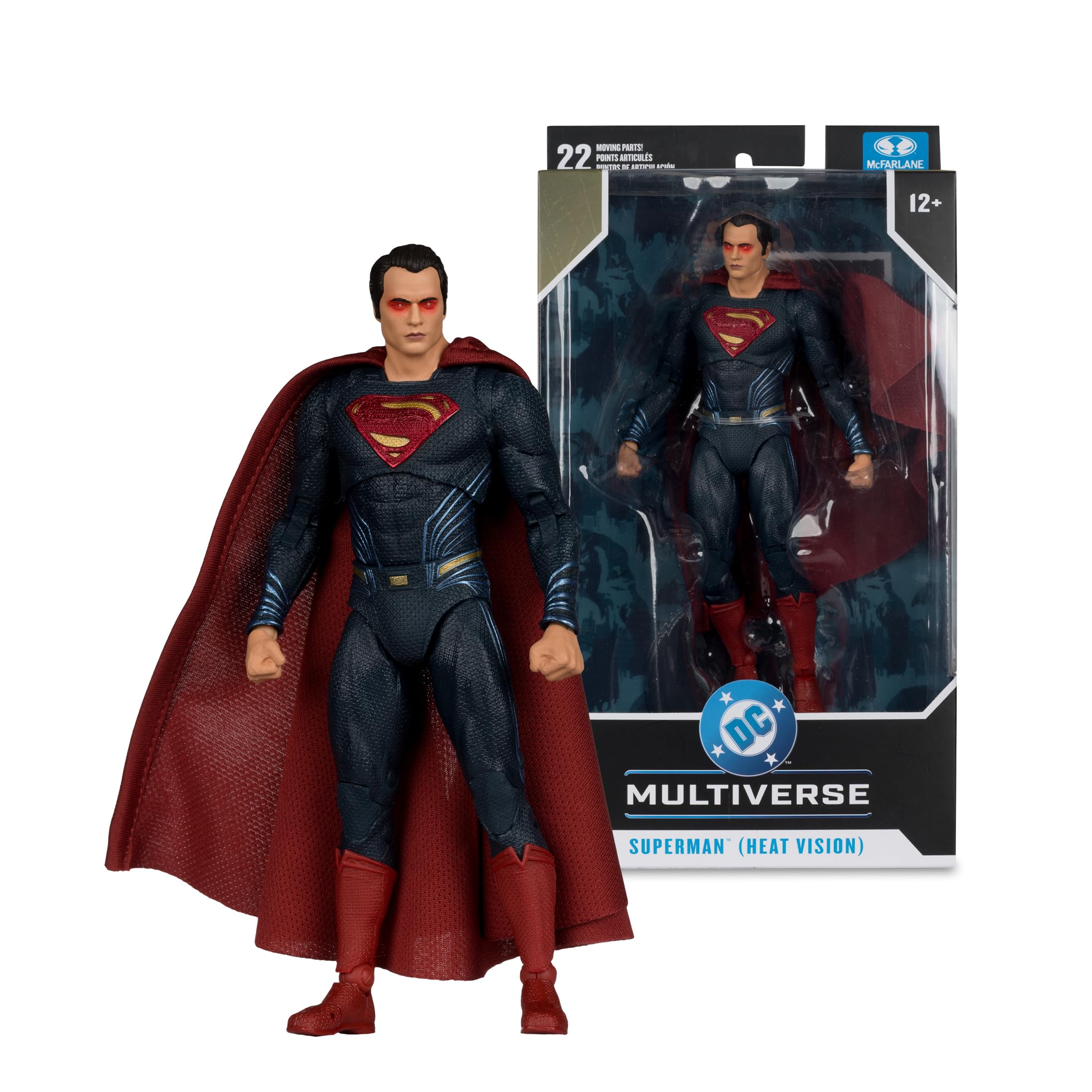 McFarlane -DC Multiverse Superman (Heat Vision) (Batman V Superman: Dawn of Justice) 7in Action Figure