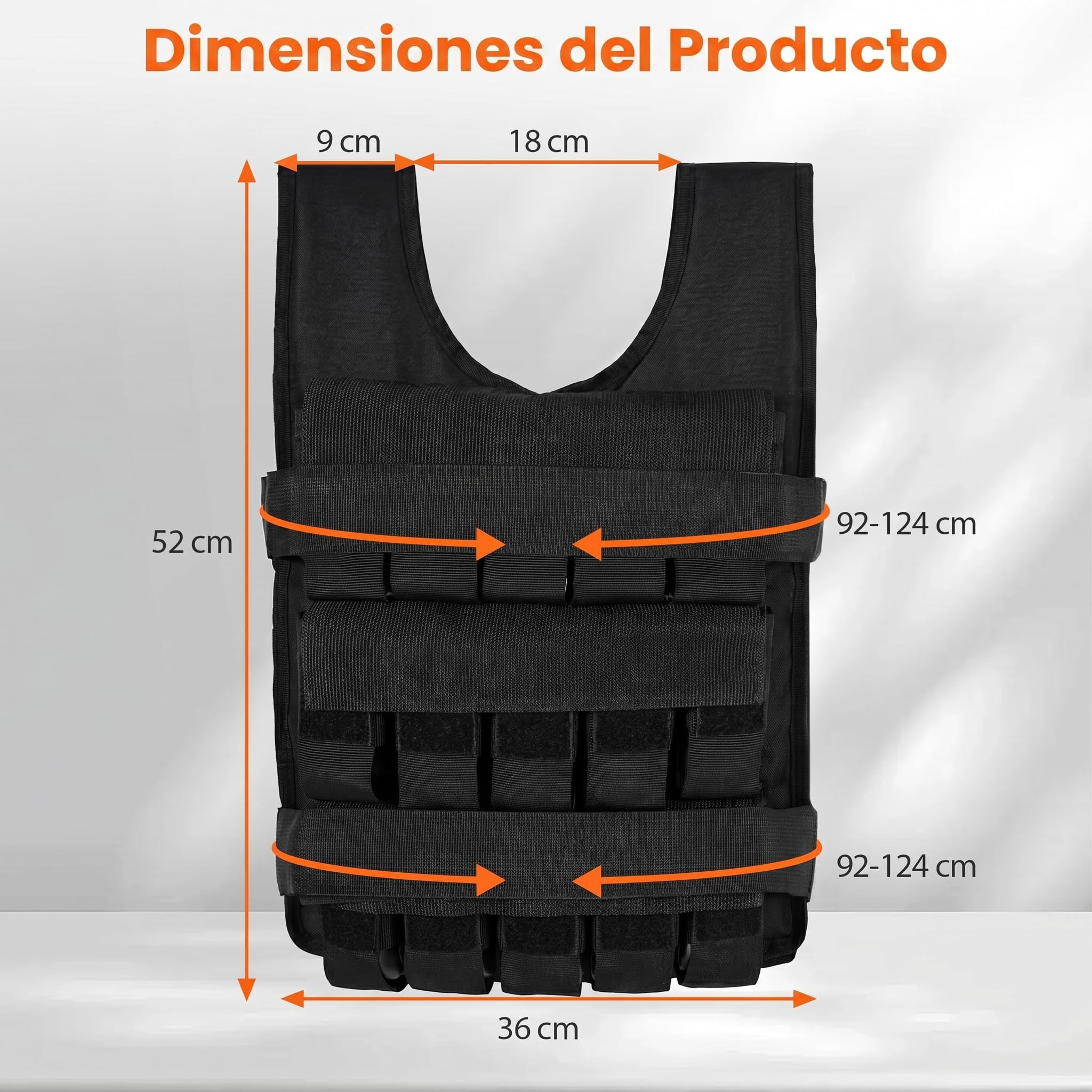 COSTWAY Chaleco Lastrado 30kg/20kg, Chaleco de Peso con 30/20 Sacos de Arena de Hierro Extraíbles y Correas de Ajuste Integradas, Chaqueta de Entrenamiento de Fuerza para Hombre y Mujer