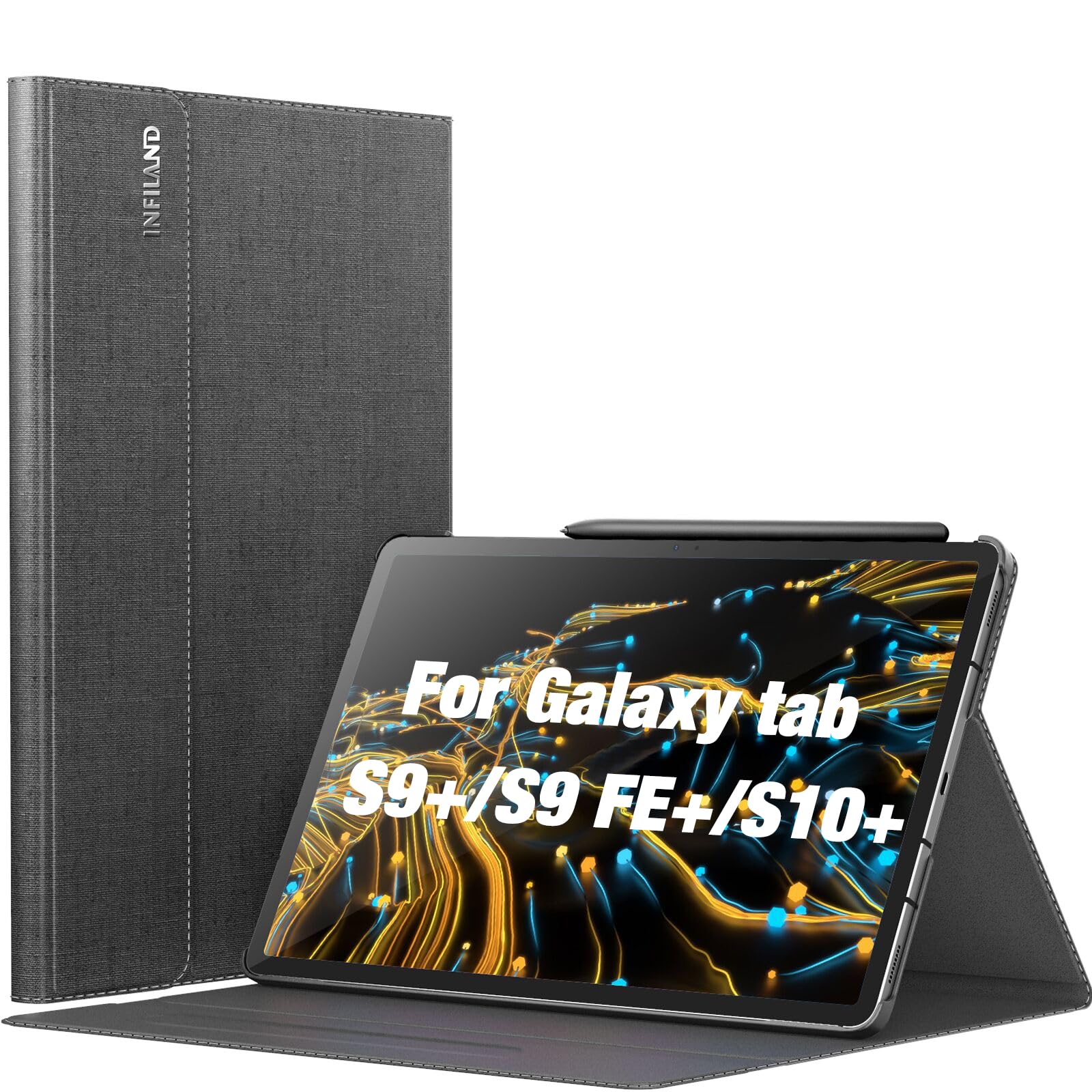 INFILAND Galaxy Tab S10+ Plus 2024/ S9+ Plus/ S9 FE Plus Case