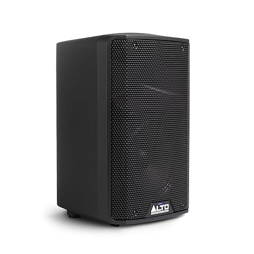 ALTO TX408 350W 8" Powered PA Speaker with Bluetooth, 2-Channel Mixer, Line Level for Mobile DJs and Musicians, for Small Venues, Rehearsals and Events