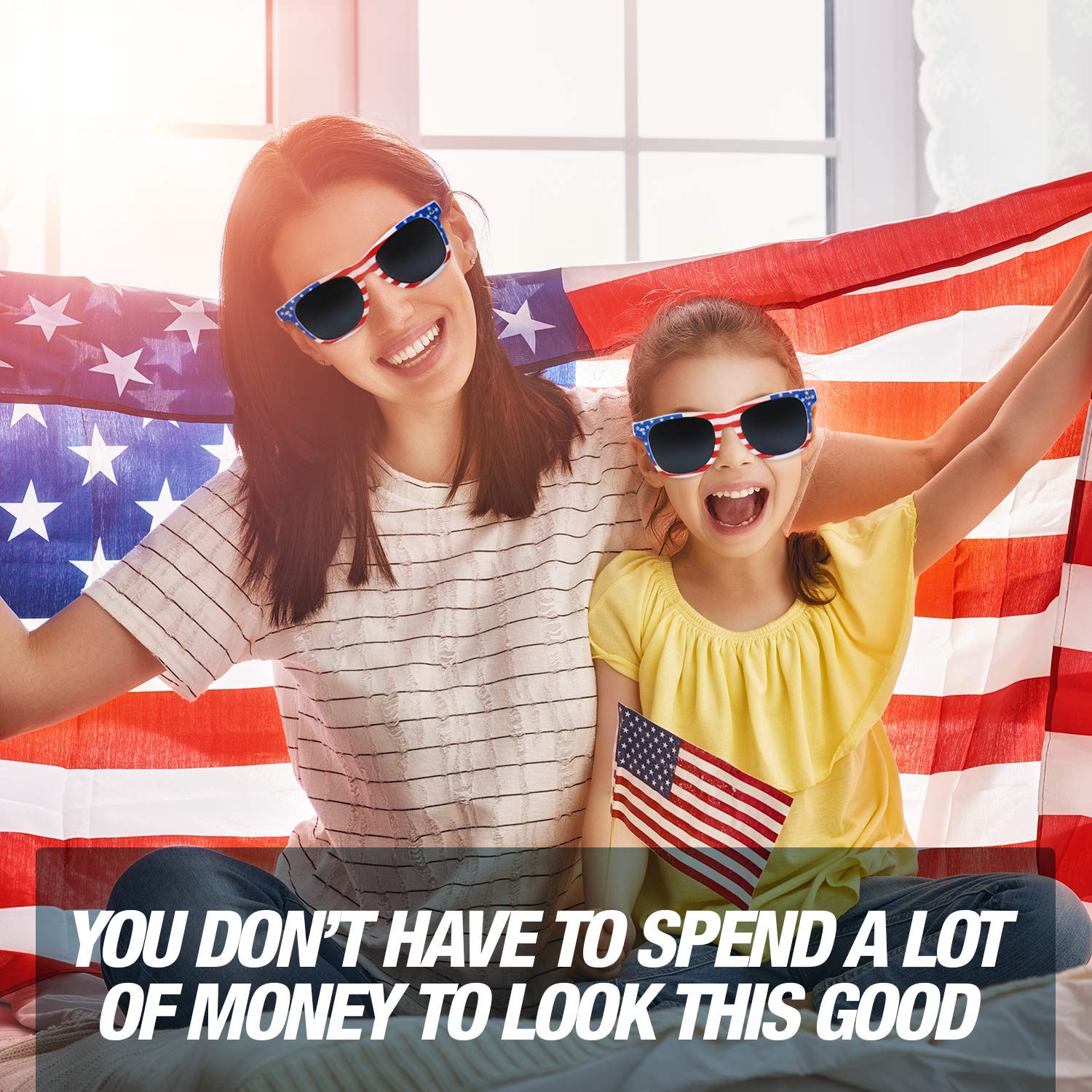 USA Merchant | Okulary przeciwsłoneczne dla mężczyzn, kobiet i dzieci, 3-pak przyciemnianych soczewek z ochroną UVA i UVB