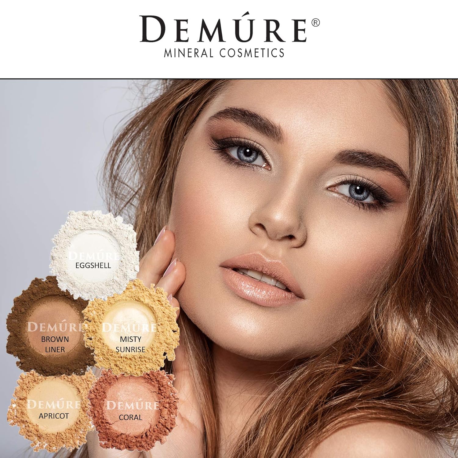 Demure Mineral Make Up (Brown Liner) Eye Shadow, Matte Eyeshadow, Loose Powder, Eye Makeup, Professional Makeup - Image 9