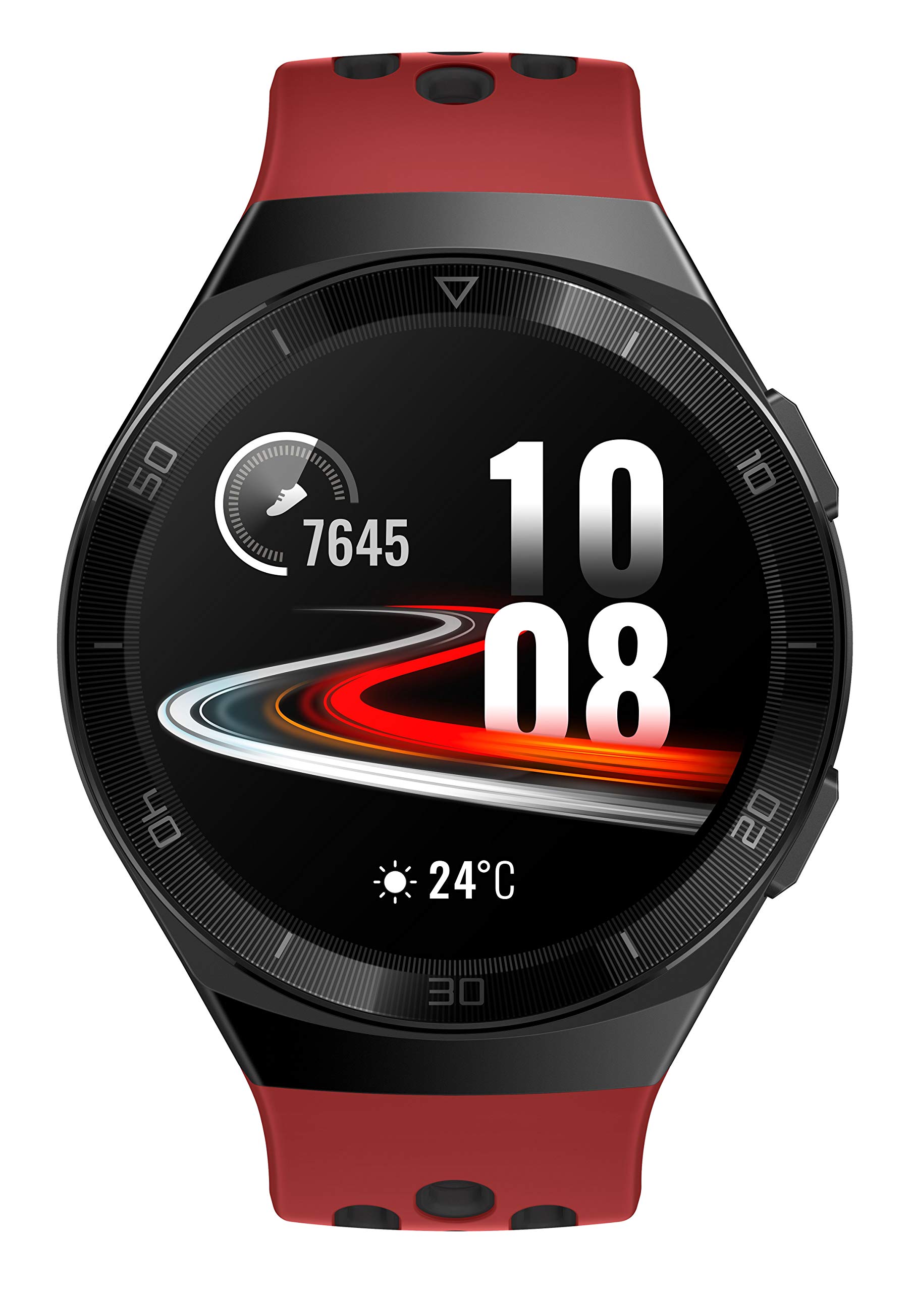 【新品未使用】HUAWEI Watch GT2e 46mm Lava Red Huawei Watch GT 2e - Stal nierdzewna - 2 tygodnie baterii