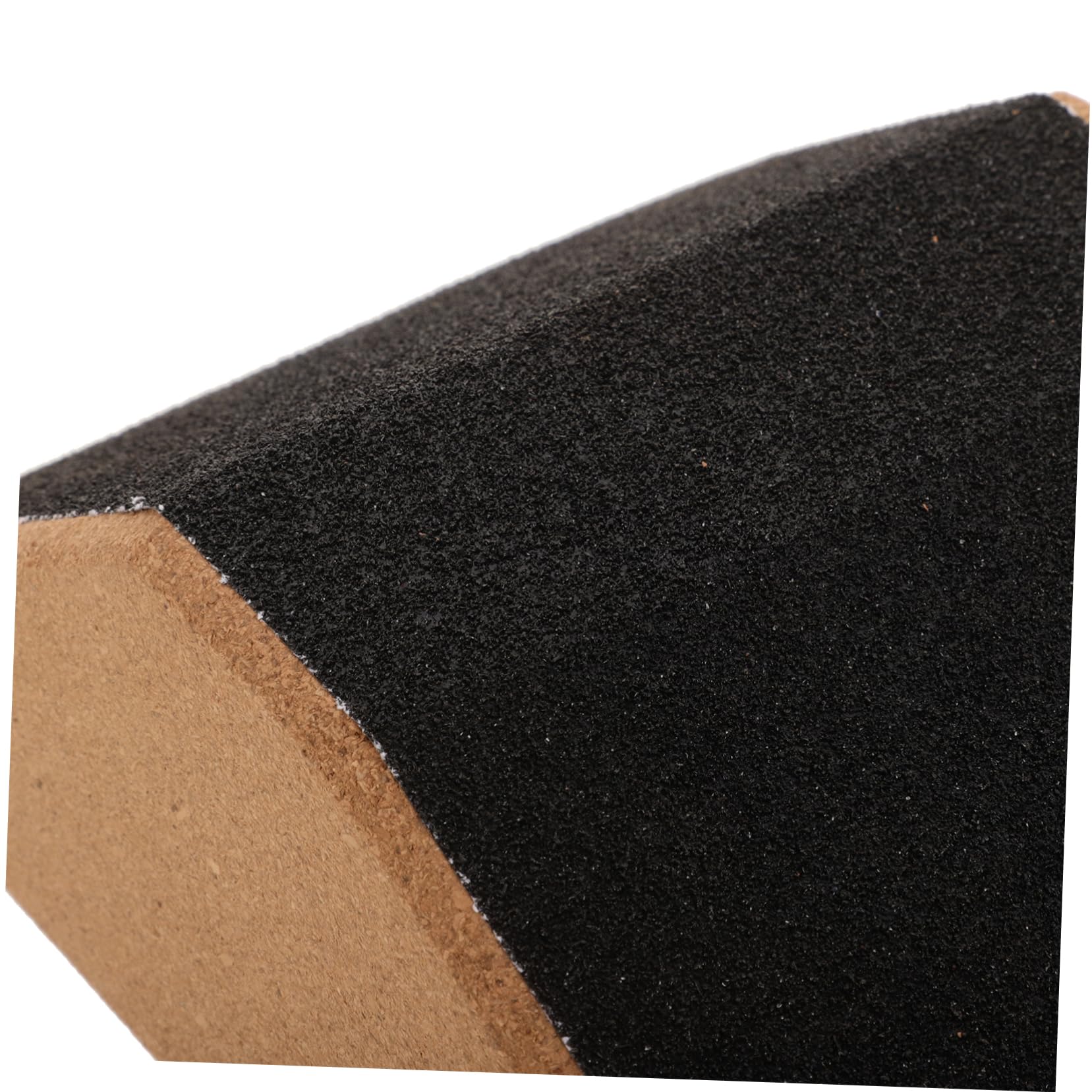 Bloque de Yoga de Corcho para Agacharse, Rampa Inclinada | Tablero de Entrenamiento, Papel Abrasivo, Uso Exterior y Oficina, Resistencia a Compresión, Estabilidad