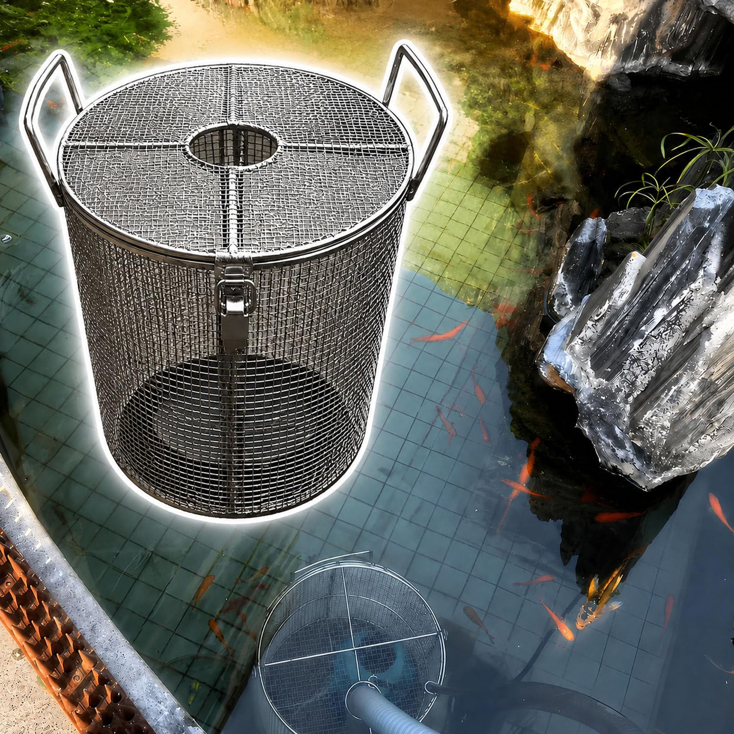 COAKUE Submersible Pump Guard & Protector Screen 2mm-30 * 80cm/12 * 31in
