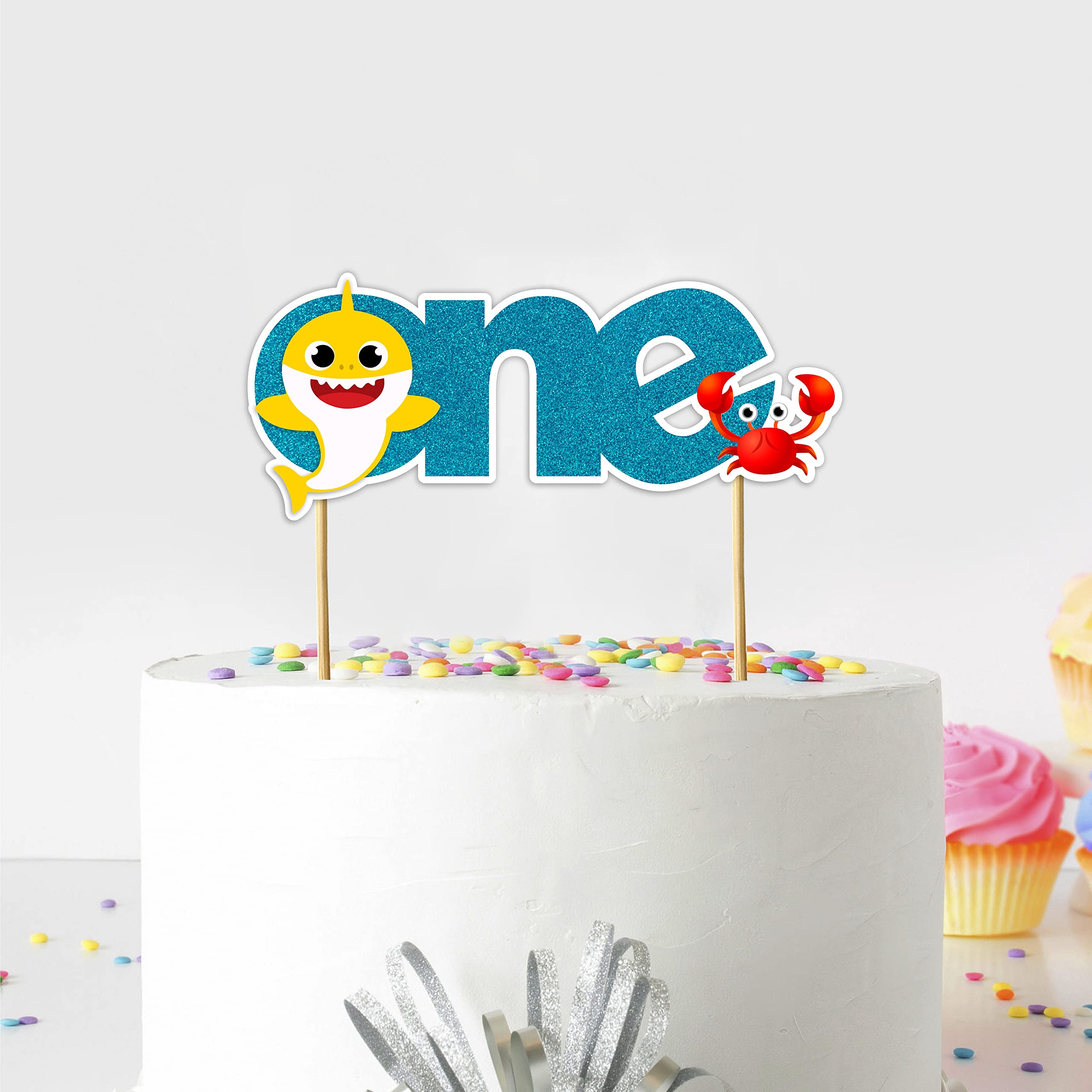 Seyal® Bby Shrk One Cake Topper