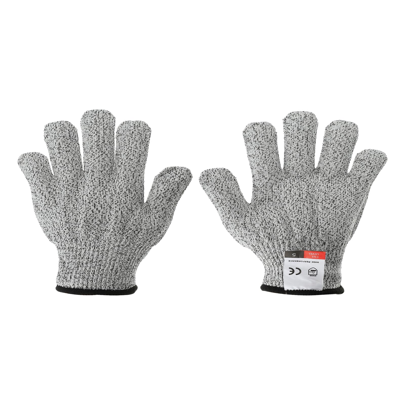PATIKIL Cut Resistant Gloves,Level 5 Protection X-Small Cutting Gloves, Gray, XS