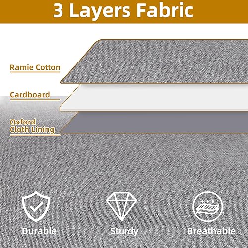 Miniatura 7 de YheenLf Contenedores organizadores de almacenamiento debajo de la cama, contenedores de almacenamiento de ropa debajo de la cama con asas reforzadas