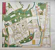 江戸切絵図【内藤新宿千駄ヶ谷】尾張屋清七 古地図 江戸切絵図から探す：内藤新宿千駄ヶ谷絵図 | 錦絵でたのしむ