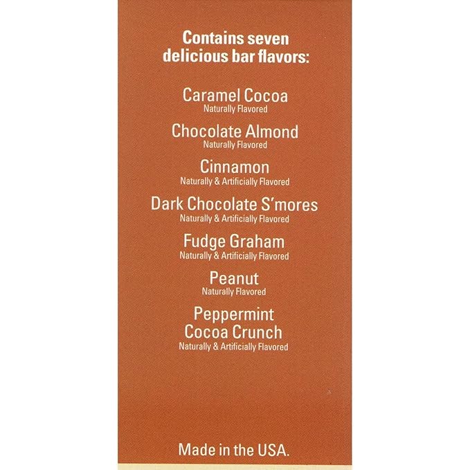 Nutmeg State Nutrition Barras de Proteína, 7 Porciones por Caja (1 Caja) miniatura 3