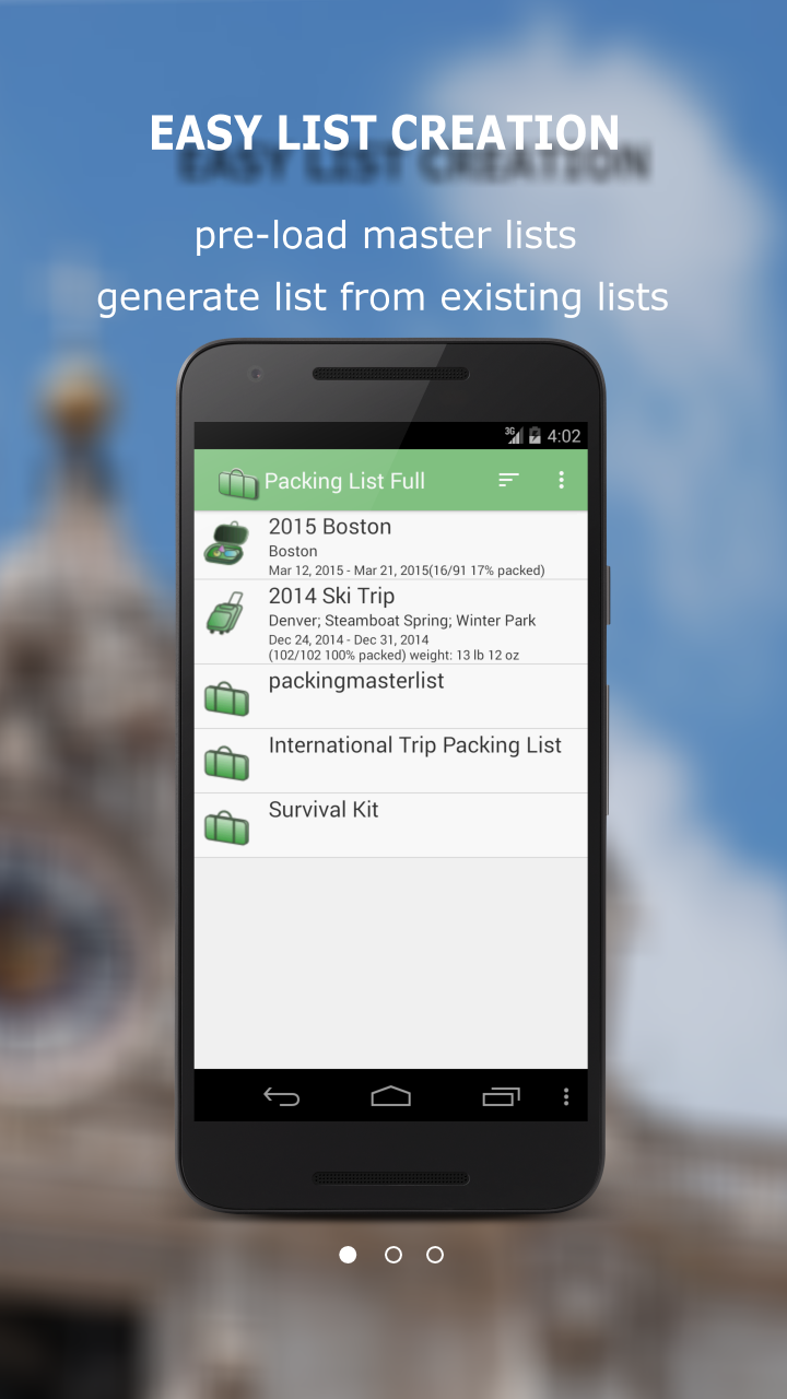 Spring Packing List Notes App Packing List - App on Amazon Appstore