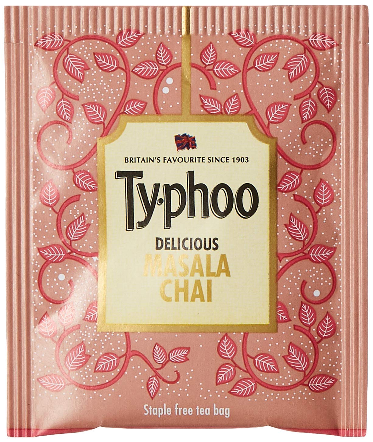 Typhoo Delicious Masala Chai with Real Clove Ginger Cinnamon and Cardamom 100 Tea Bags (B084DQ2ZJ2) Amazon Price History, Amazon Price Tracker