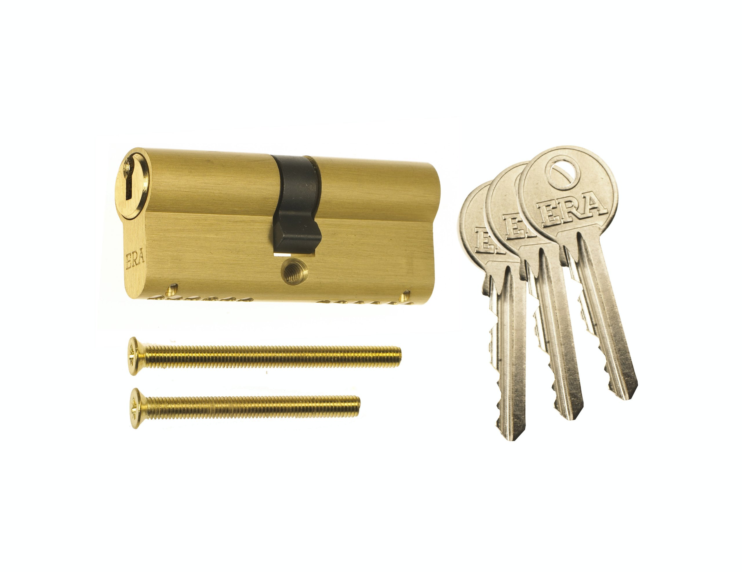 Era Brown 35 X 35Mm 6-Pin Euro Profile Cylinder - Brass