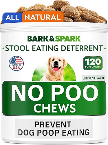 Miniatura 7 de BARK&SPARK NO Poo Treats - Evita el consumo de caca de perro - Tratamiento de coprofagia - Disuasorio para comer heces - Probióticos y enzimas -