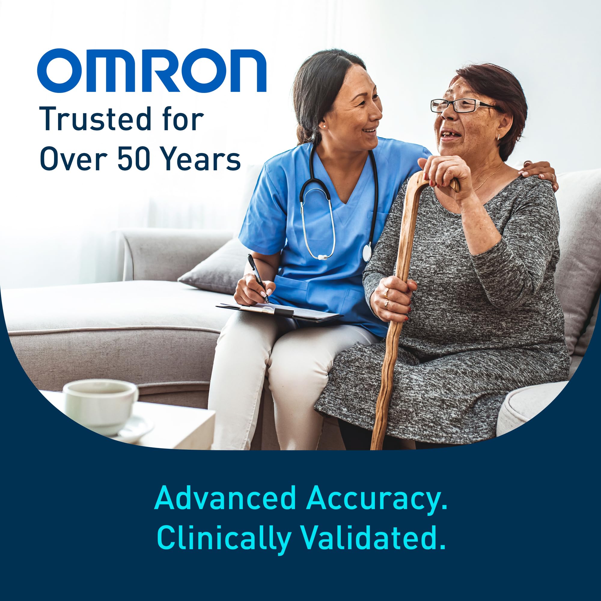 Omron 2-in-1 Blood Pressure & EKG Monitor -7