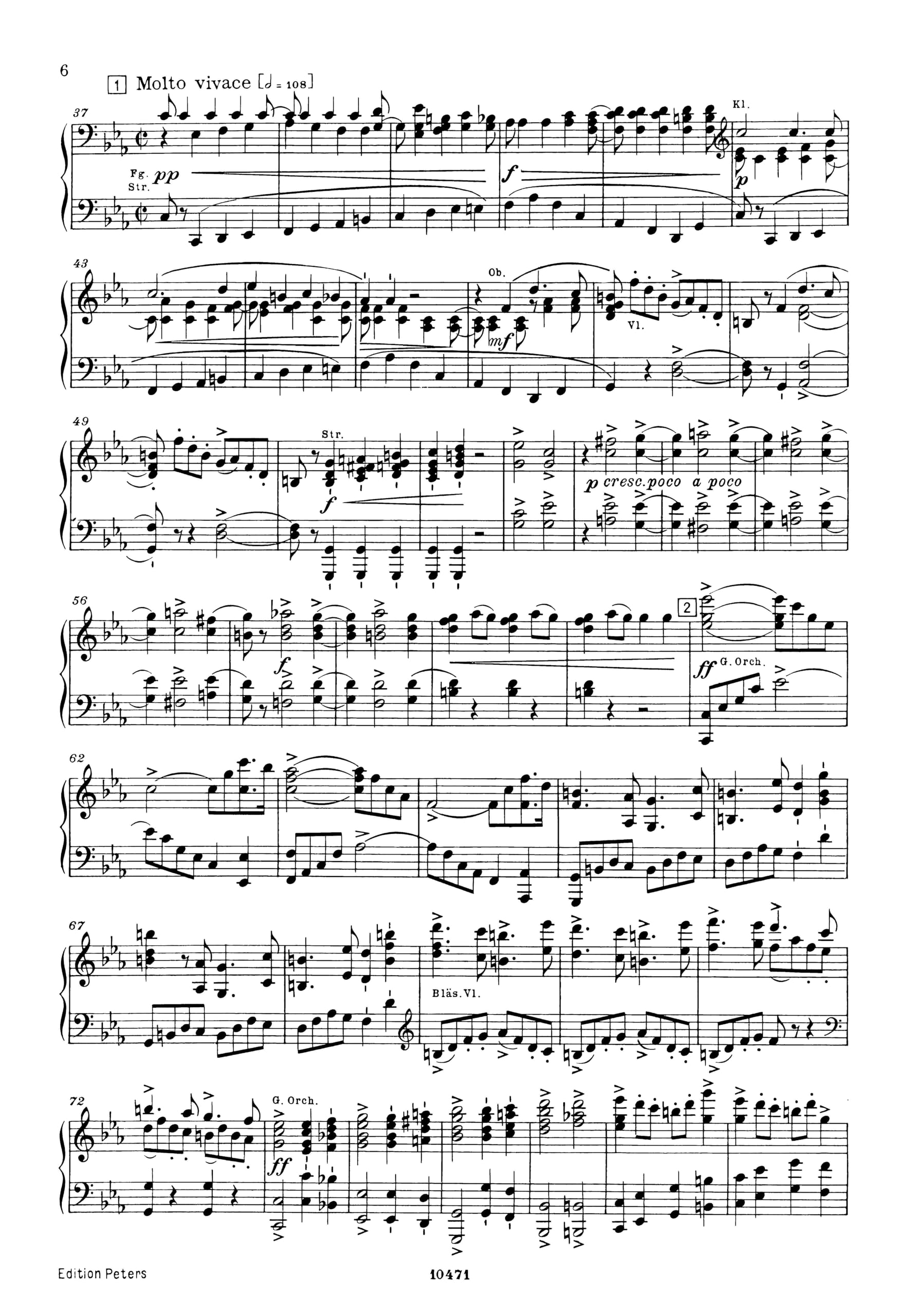 Der Freischütz op. 77 Romantische Oper Klavierauszug URTEXT