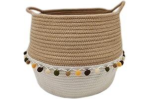 KOMAGOME Woven Laundry Basket: Enhance Organization