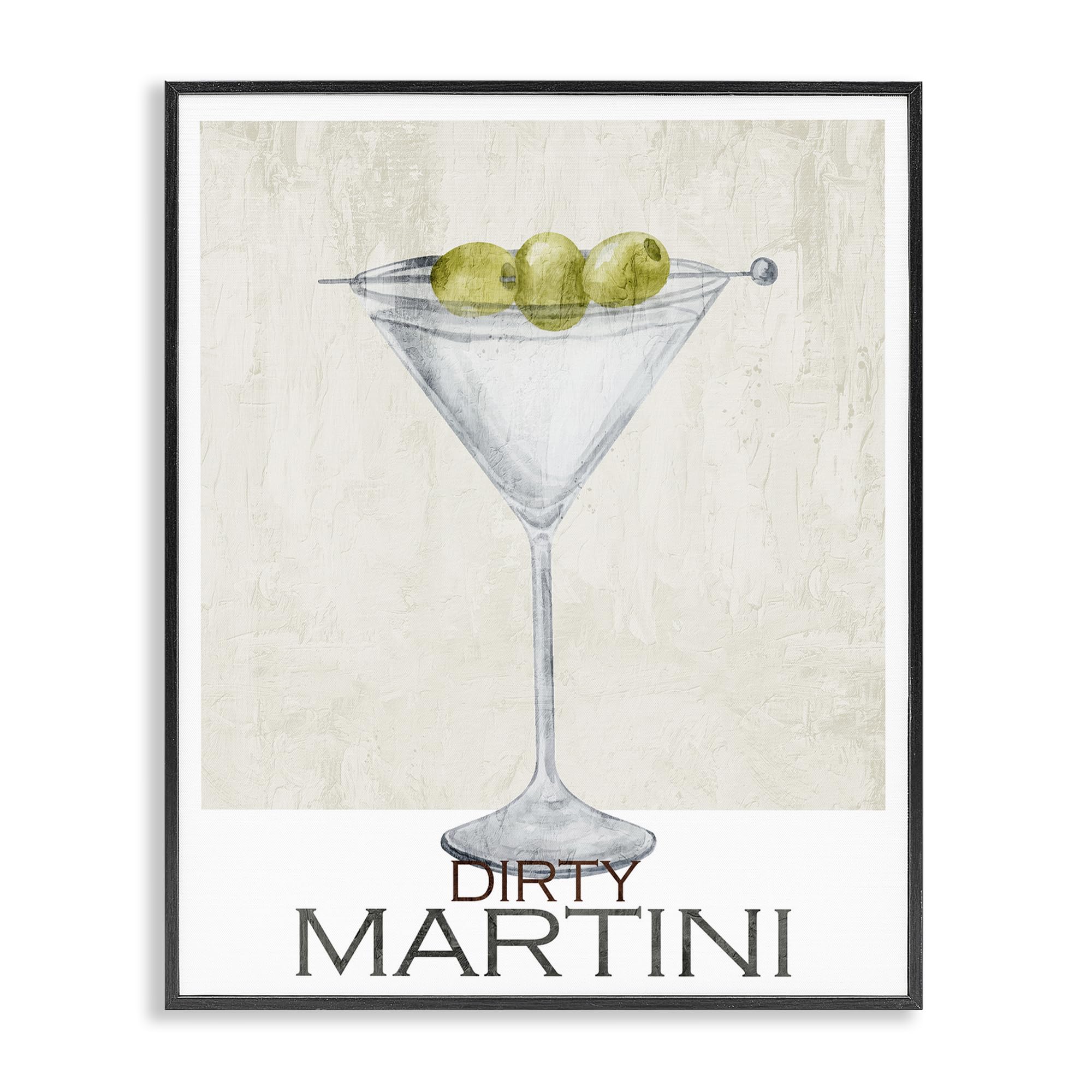 'Dirty Martini Olives'| Framed Giclee Art