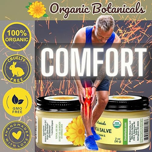 Miniatura 6 de Pure Arnica Salve  Crema de alivio muscular y articulaciones para rigidez, dolores, moretones, hinchazón, esguinces y más  Crema de árnica de 2 onzas