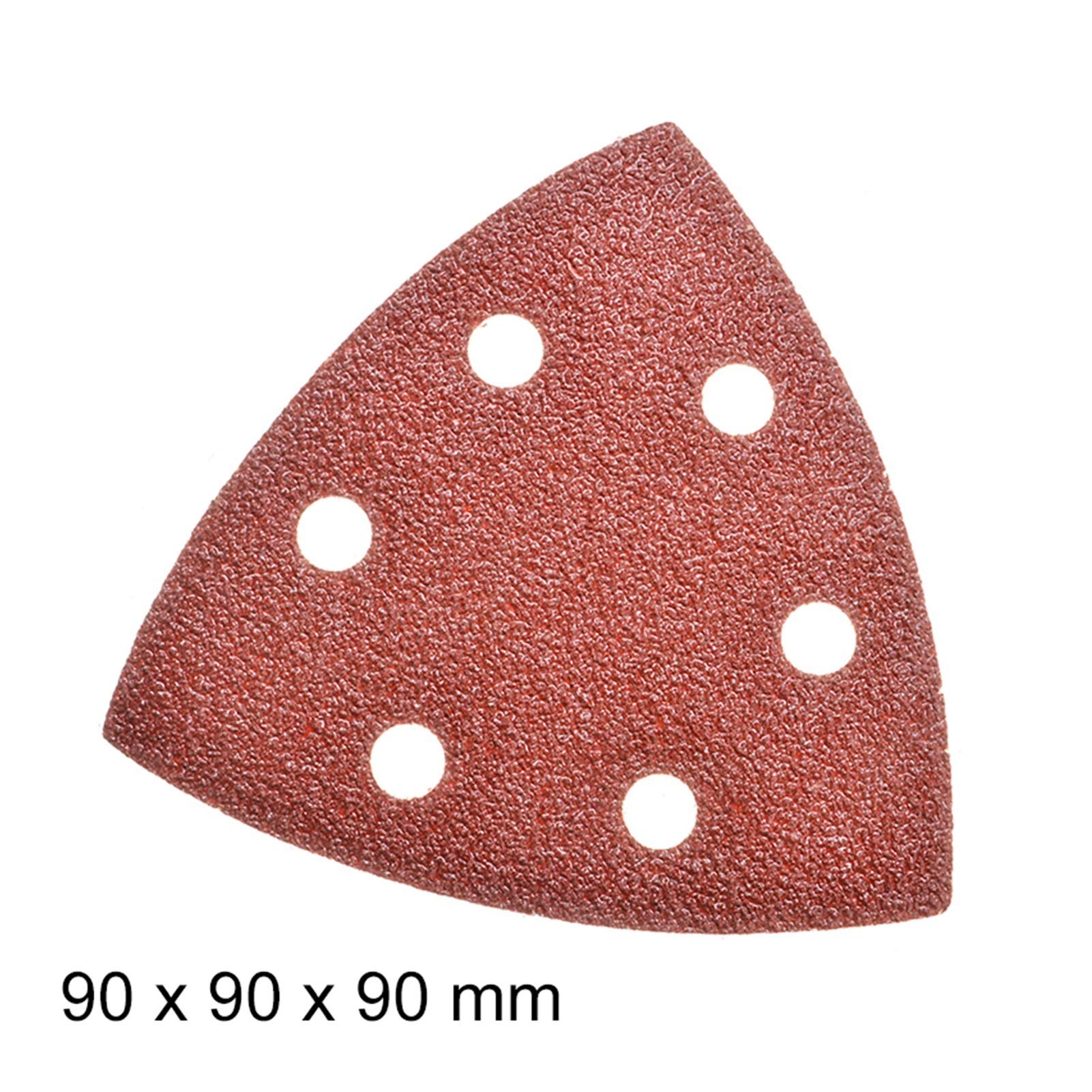 Tarcze szlifierskie Podkładki Tarcza szlifierska 100 szt. 40-2000 Trójkątna tarcza szlifierska 90 mm Szlifierka rzepowa Papier ścierny Narzędzia ścierne do szlifowania Ziarnistość Łatwa w użyciu (Ziar