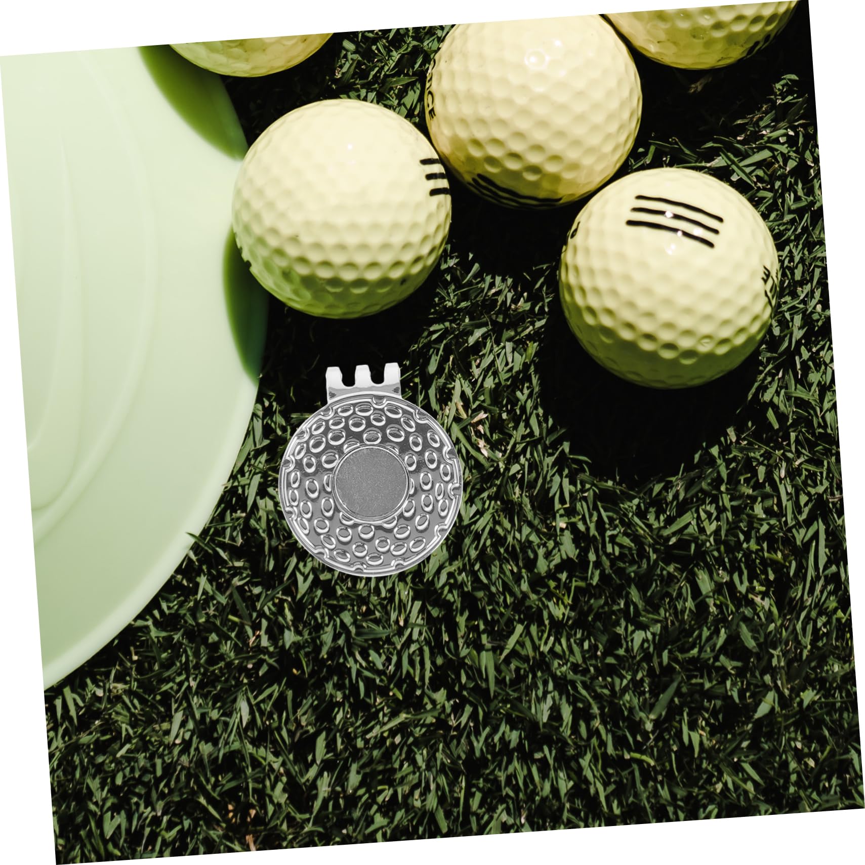 TOYANDONA Marca De Pelota De Golf Clip De Tapa De Marcador De Golf Clips De Sombrero De Golf Conveniente Marcador De Sombrero Clip De Sombrero De Golf A Medida Planchar