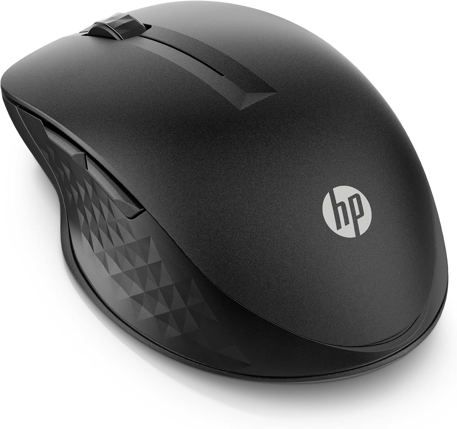 HP 430 Mouse Wireless, Connessione Dongle USB-A a 2,4 GHz e Bluetooth 5.2, 4000 DPI, 4 Pulsanti e Rotella di Scorrimento, Fino a due Dispositivi, Durata Batteria fino a 24 Mesi, Nero