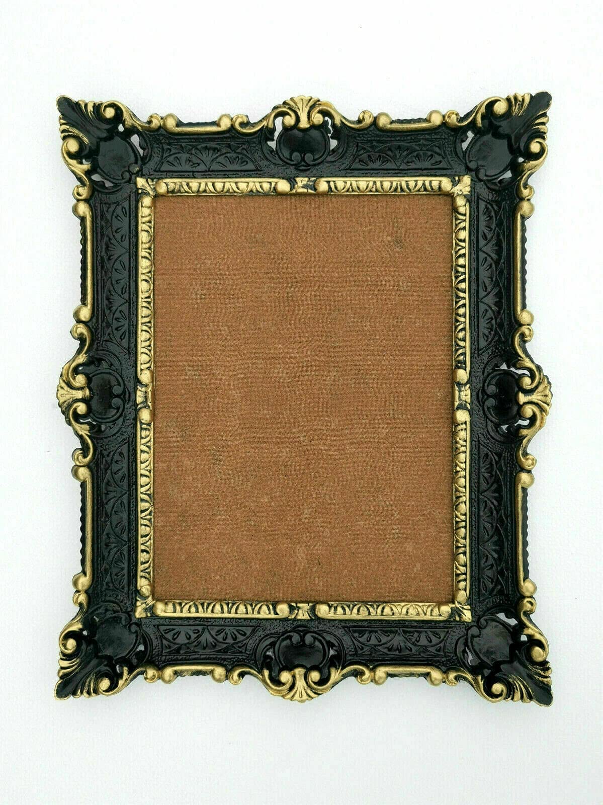 artissimo Cornice portafoto barocca, colore bianco anticato, ovale, 43 x 27 cm, C531