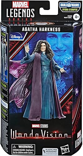 Miniatura 3 de Marvel Legends Series Agatha Harkness, WandaVision - Figuras de acción coleccionables de 6 pulgadas, a partir de 4 años