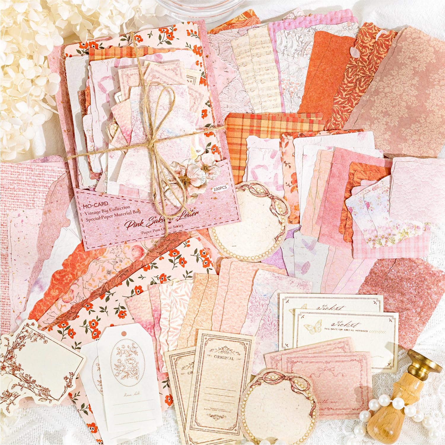 Vintage Scrapbook Paper - 400 Floral Designs -4 Vintage Scrapbook Paper - 400 Floral Designs -4
