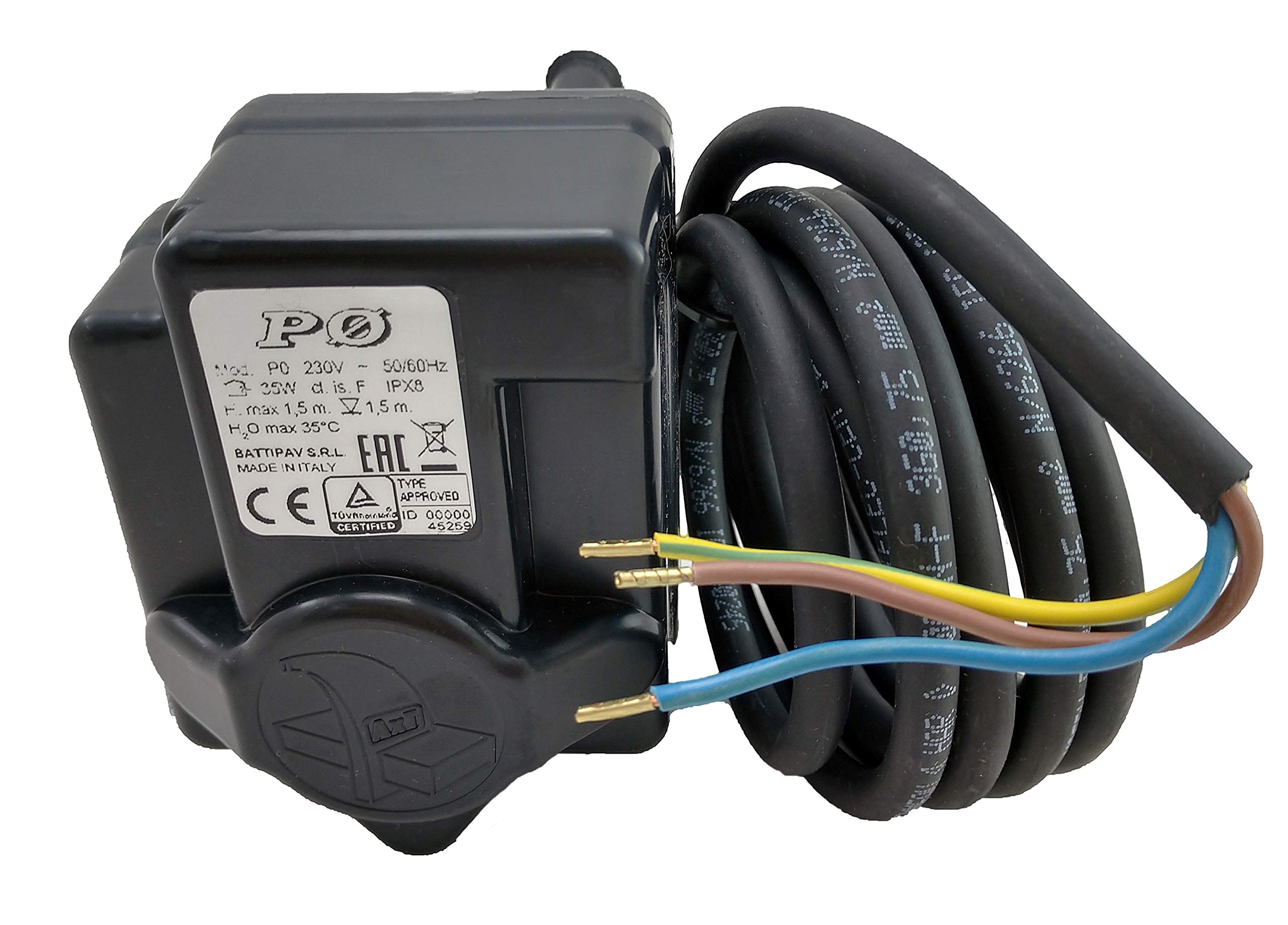 BATTIPAV PO-700 Wasserpumpe L/H Steinsägen Fliesenschneidmaschinen Schwarz-blau