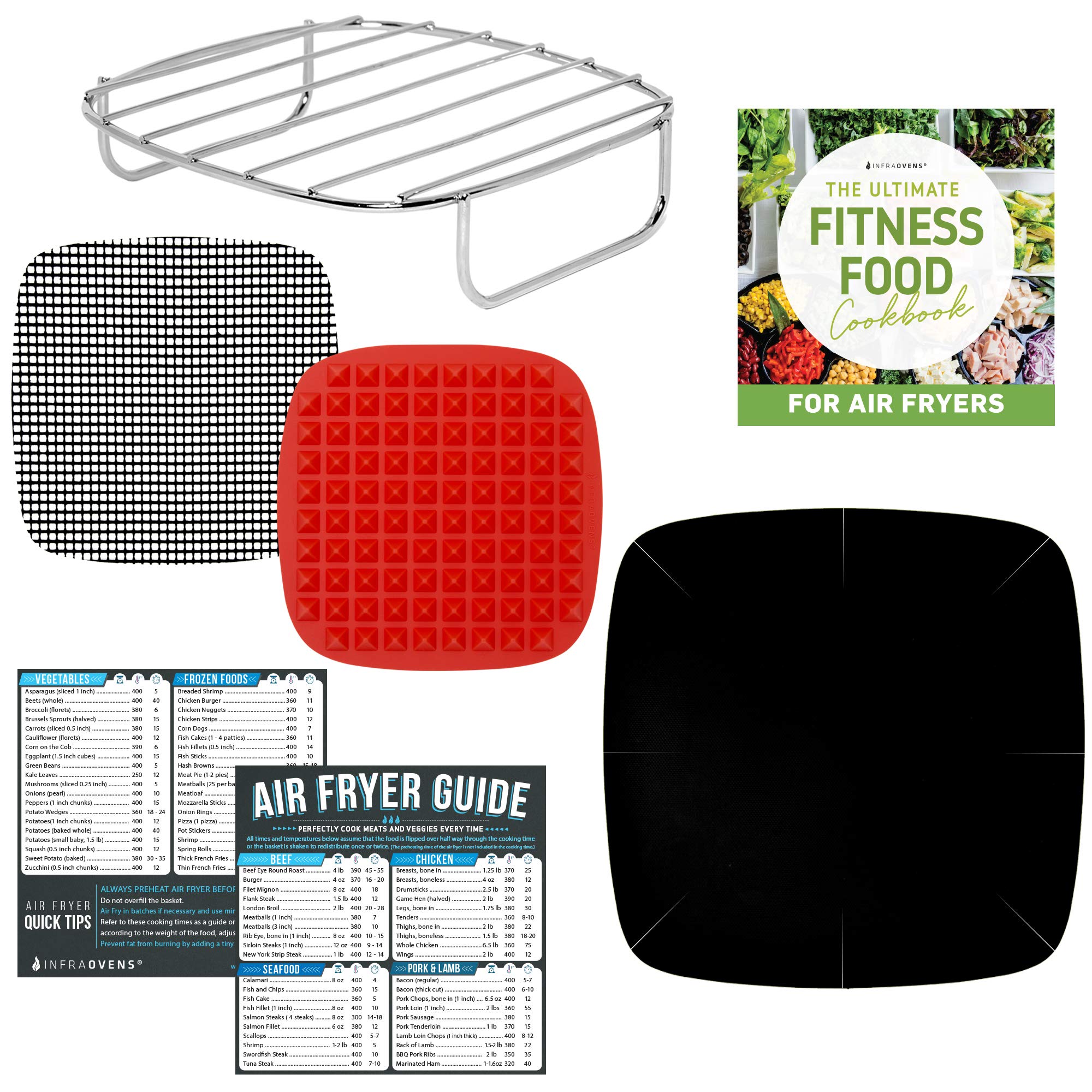 Buy Air Fryer Accessory Set with y Food Recipe Book Compatible with