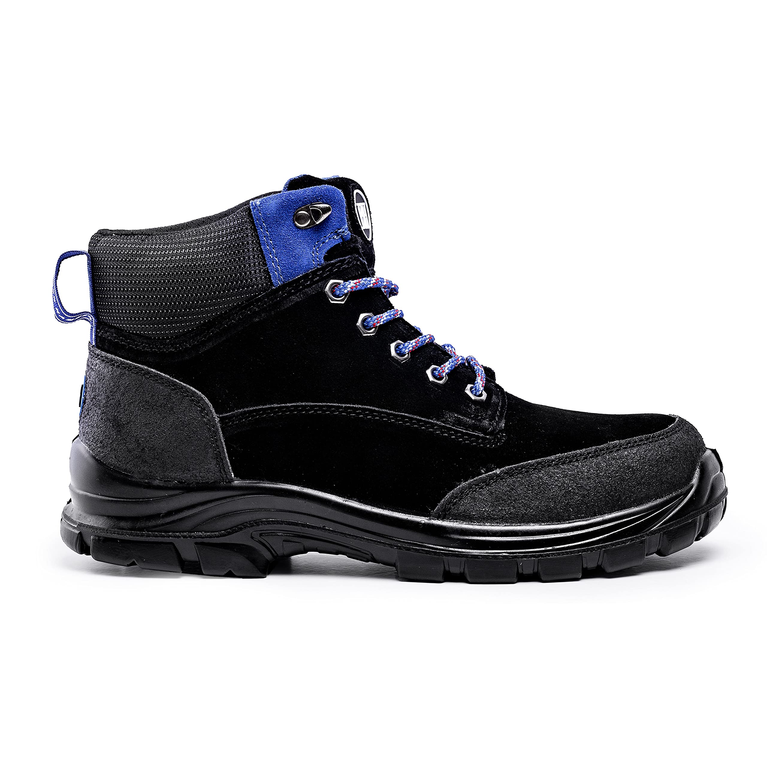 BLACK HAMMER Botas de Seguridad para Hombre con Puntera de Acero S3 SRC Calzado de Trabajo con Tobillo de Ante 7701