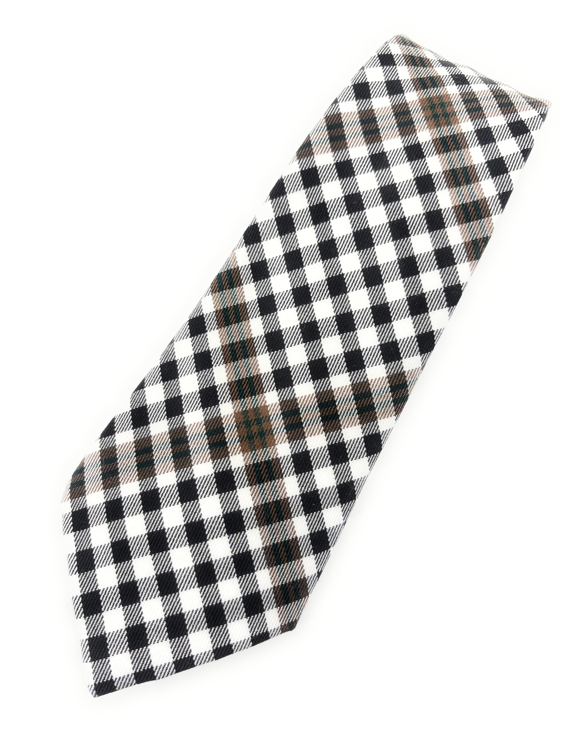 Scottish Essence Burns Check Scottish Tartan Necktie, Traditional Clan Pattern, Made In Scotland, Multiple Tartans Available (Burns Check)