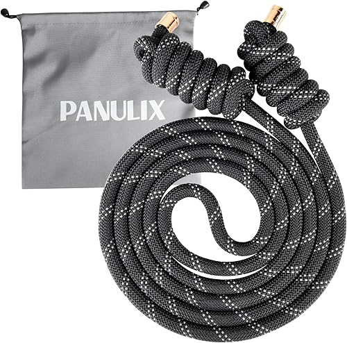 Flow Rope for Fitness High Performance Double Woven Workout Rope Adjustable Flow Jump Rope for Men Women Training Indoor Outdoor Cardio Exercise