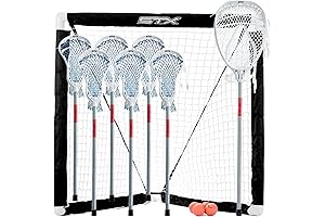 FiddleSTX Seven Player Game Set with Six Field Player Sticks One Goalie...